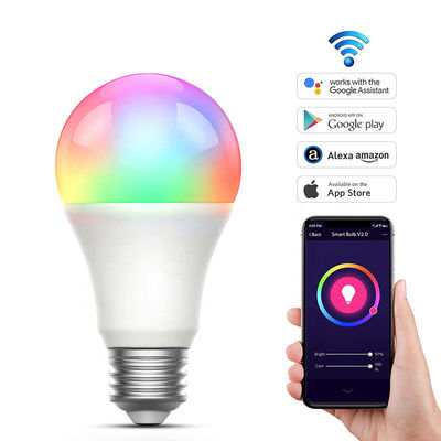 Home Stepless Dimmable Voice Wifi Smart Light Light Bulb 80ra