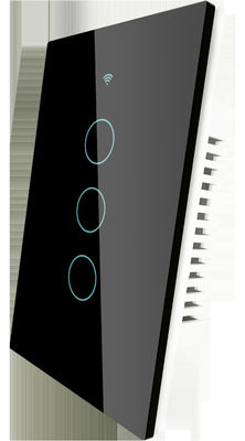 بدون سیم خنثی بدون خازن Zigbee 3.0 سوئیچ دیواری هوشمند Wifi با کنترل از راه دور