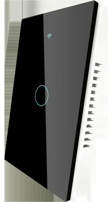 سوئیچ دیواری هوشمند Wifi Zigbee بدون پنل صفحه نمایش شیشه ای لمسی خنثی