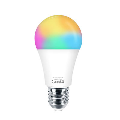 بدون هاب مورد نیاز لامپ هوشمند 5 گیگاهرتزی LED RGBW تغییر رنگ سازگار با الکسا و گوگل هوم
