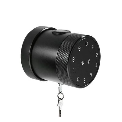 قفل سیلندر وای فای آلیاژ روی درب خانه گرد قفل دستگیره لوله ای
