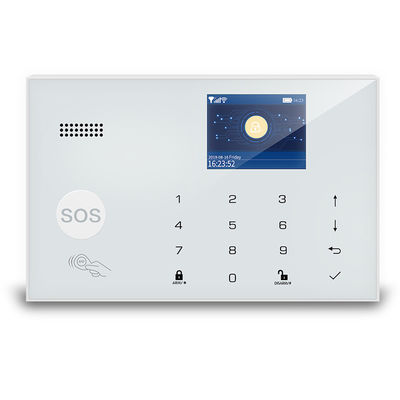 کیت امنیتی خانه هوشمند زنگ هشدار 4G/3G GSM با سنسور درب صفحه نمایش LED SMS/شماره گیری خودکار تماس