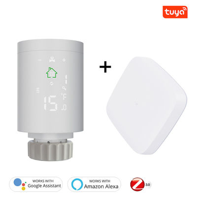 کنترل کننده دمای هیتر ترموستات قابل برنامه ریزی WiFi Smart TRV Tuya ZigBee3.0