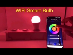 Home Stepless Dimmable Voice Wifi Smart Light Bulb 80ra